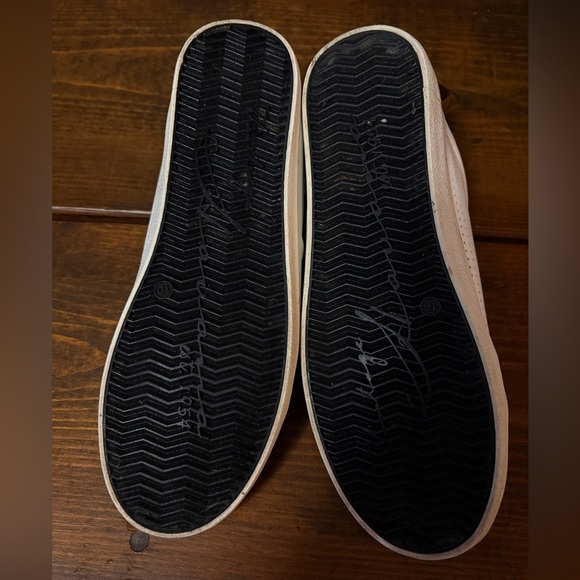 Vintage Havana Women's Gadol Sneakers White with Black Glitter and Suede - Picture 10 of 11